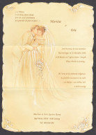 129953CL/ Mariage, Martine Et Eric, Seraing, 1998 - Huwelijksaankondigingen