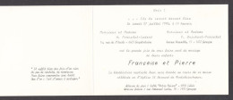 129957CL/ Mariage, Françoise Et Pierre, Genappe, 1990 - Mariage