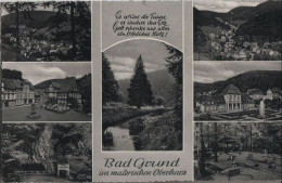 59980 - Bad Grund - 7 Teilbilder - Ca. 1955 - Bad Grund