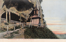 WILDKIRCHLI 1477 M. - CANTON APPENZELL - CARTOLINA FP SPEDITA NEL 1910 - Appenzell