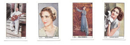 KB1963 - VIGNETTES 3.5 X 6 - GEORGES ARTHUR - JEAN ARTHUR - EDWINA BOOTH - BELLE BENNETT - Fotos