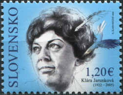 SLOVAKIA - 2022 - STAMP MNH ** - Klara Jarunkova, Writer - Ungebraucht