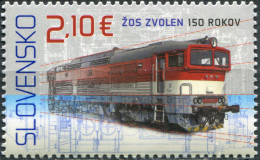 SLOVAKIA - 2022 - STAMP MNH ** - 150 Years Of The Railway Station In Zvolen - Unused Stamps