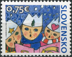 SLOVAKIA - 2022 - STAMP MNH ** - Christmas Carolers - Ungebraucht