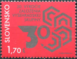 SLOVAKIA - 2021 - STAMP MNH ** - 30th Anniversary Of The Visegrad Group - Ongebruikt