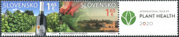 SLOVAKIA - 2020 - BLOCK MNH ** - Vineyards Of Slovakia And Malta - Nuevos