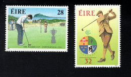 1990949267 1991 SCOTT 839 840 (XX) POSTFRIS MINT NEVER HINGED   - WALKER CUP COMPETITION - PORTMARNOCK GOLF CLUB - Unused Stamps