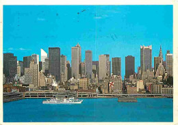 Etats Unis - New York - Hudson River Piers And Midtown Manhattan Skyline - CPM - Voir Scans Recto-Verso - Hudson River