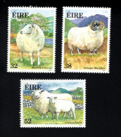 1990952291 1991 SCOTT 841 843 (XX) POSTFRIS MINT NEVER HINGED   - FAUNA - IRISH SHEEP - Ungebraucht