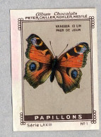 Nestlé - LXXIII - Papillons, Butterflies - 1 - Vanessa, Paon De Jour - Nestlé