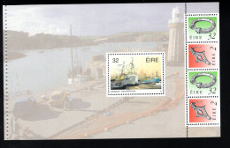 1990953392 1991 SCOTT 845A (XX) POSTFRIS MINT NEVER HINGED   - FISHING FLEET - SHIPS - BOOKLET PANE - Unused Stamps