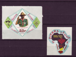 Afrique - Sierra Leone - Insolite Stamps - 2 Timbres Différents - 6878 - Sierra Leone (1961-...)