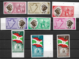 BURUNDI 1962 INDEPENDENCE , Imperforated MNH - Unused Stamps