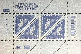 South Africa 2003 Triangular Stamp Anniversary  Minisheet MNH - Nuevos