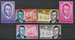 BURUNDI 1962 SURCHARGE FOR THE CONSTRUCTION OF THE “PRINCE LOUIS RWAGASORE” STADIUM Imperforated MNH - Nuovi