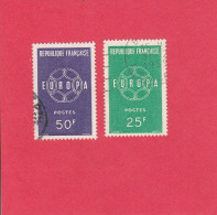 1959 Yt 1218 / 1219 Obl - Oblitérés