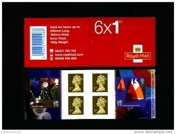 GREAT BRITAIN - SELF-ADHESIVE BOOKLET 6 X 1st  OLYMPICS No 5  MINT NH  PM 30 - Booklets