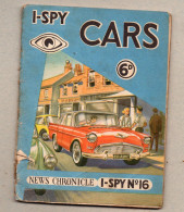 I-SPY NEW CHRONICLES N°16 CARS  1959  (PPP46809) - Transportation