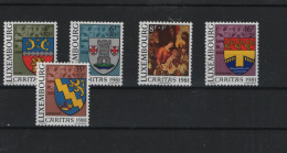 Luxemburg Michel Cat.No. Mnh/** 1041/1045 - Unused Stamps