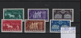 Luxemburg Michel Cat.No.  Mnh/**  478/483 - Ungebraucht