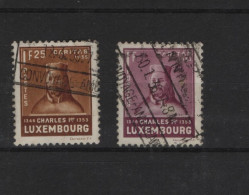 Luxemburg Michel Cat.No.  Used 287/288 - Usados