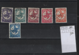 Luxemburg Michel Cat.No.  Used 259/264 - Used Stamps