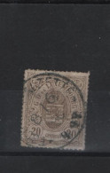 Luxemburg Michel Cat.No. Used 19 Signd - 1859-1880 Wapenschild