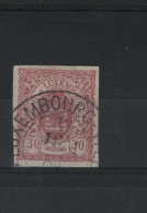 Luxemburg Michel Cat.No. Used 9 Signed - 1859-1880 Armoiries