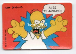 The Simpsons * Chromo Bollycao * Portugal 1991 # 20 - Autres & Non Classés