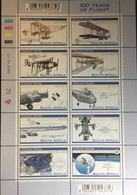 South Africa 2003 Powered Flight Centenary Aircraft Sheetlet MNH - Neufs