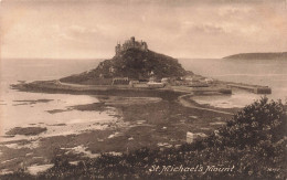 ROYAUME-UNI - St Michael's Mount - Vue Générale - Vue Au Loin De La Ville  - Carte Postale Ancienne - Other & Unclassified