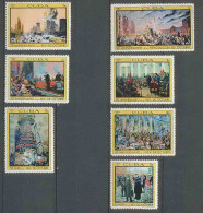188 Cuba ** MNH N° 1173/1179 Révolution Russe Russie (Russia Urss USSR) 1967 - Unused Stamps