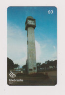 BRASIL - Taguatinga Clock Tower Inductive Phonecard - Brasil