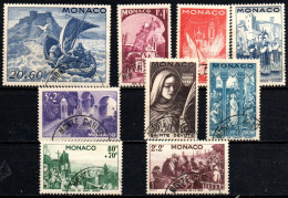 1944 - Monaco 265/73 Festa Della Santa Devota         ---- - Usados