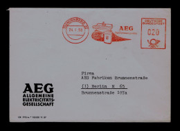 Sp10416 GERMANY EMA Electricity, Water Industry Energies AEG Mailed Berlin - Fábricas Y Industrias