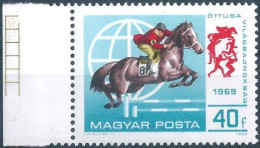 C5870 Hungary Sport Pentathlon Equestrian Horse Event MNH RARE - Horses