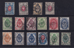 JOLI LOT DE TIMBRES OBLITERES  ANNEES 1864/1904 . INTERESSANT.BELLE COTE - Used Stamps