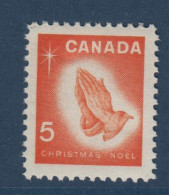 Canada, **, Yv 376, Mi 396 Ax, SG 577, Noël 1966, - Unused Stamps