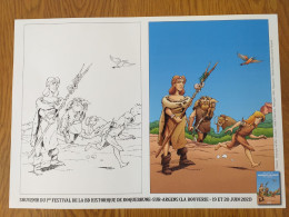 SOUVENIR DU 1er FESTIVAL DE LA BD DE ROQUEBRUNE SUR ARGENS - Afiches & Offsets