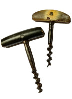 2 Tire-bouchons Corkscrews - Destapador/abrebotellas