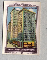 Nestlé - 1B - Evolution Des Habitations, Evolution Of Dwellings, Houses, Castles - 12 - Moderne, Amérique, USA - Nestlé
