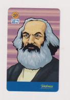 BRASIL - Karl Marx Inductive Phonecard - Brasilien