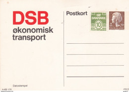 Dänemark DENMARK DSB. BREVKORT. 70 ØRE 1975 Mint - Postal Stationery