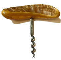 Tire-bouchon Poignée Corne Horn Handle Corkscrew - Flessenopener
