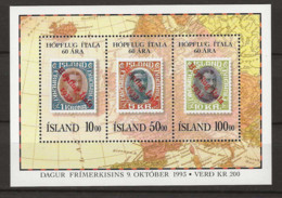 1993 MNH Iceland, Michel Block 14 Postfris** - Unused Stamps