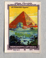 Nestlé - 2B - Monuments Antiques, Ancient Monuments - 1 - Pyramides, Egypte, Egypt - Nestlé