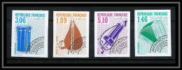 France Préoblitere PREO N°206/209 Cote 45 Instrument De Musique Music Instrument Non Dentelé ** MNH (Imperf) - 1981-1990