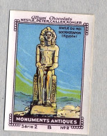 Nestlé - 2B - Monuments Antiques, Ancient Monuments - 2 - Sockhotapon, Egypte, Egypt - Nestlé