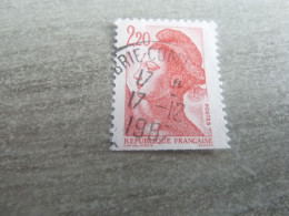 Liberté De Gandon - 2f.20 - Yt 2427 - Rouge - Oblitéré - Année 1986 - - 1982-1990 Vrijheid Van Gandon