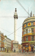 ROYAUME-UNI - The Monument - London - Vue Sur Une Rue - Vue Sur Le Monument - Animé - Carte Postale Ancienne - Trafalgar Square